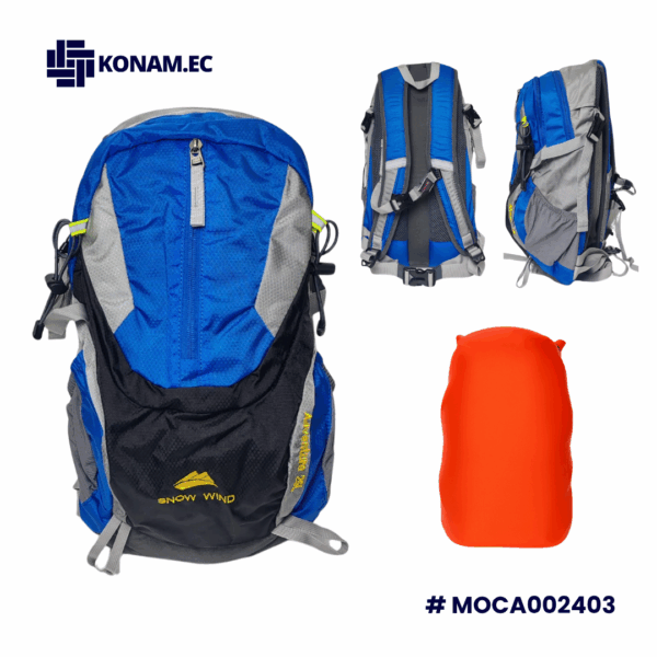 MOCHILA CAMPING #0002-4 25L SNOW WIND #MOCA002403