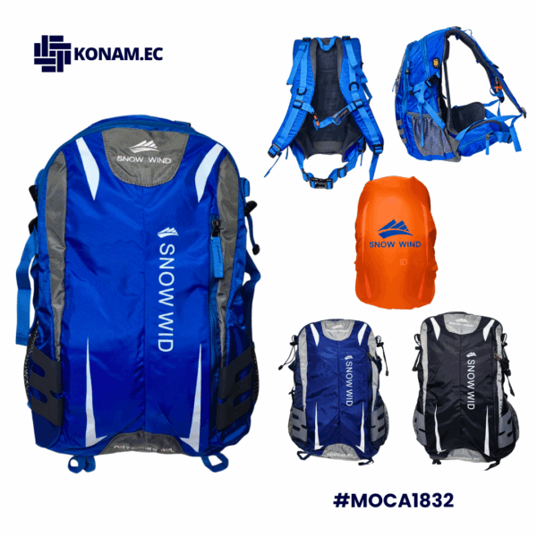 MOCHILA CAMPING SNOW WIND #11835-2 40 LITROS #MOCA1832