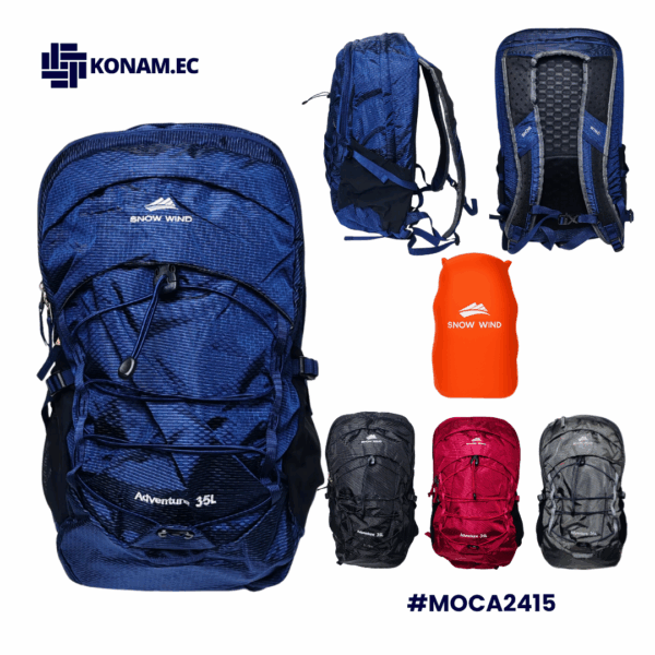 MOCHILA CAMPING SNOW WIND #2415 35 LITROS #MOCA2415