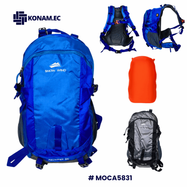 MOCHILA CAMPING SNOW WIND #5833-1 45 LITROS #MOCA5831