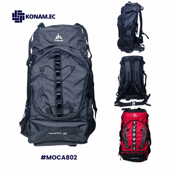 MOCHILA CAMPING ONE POLAR #802 60 LITROS #MOCA802