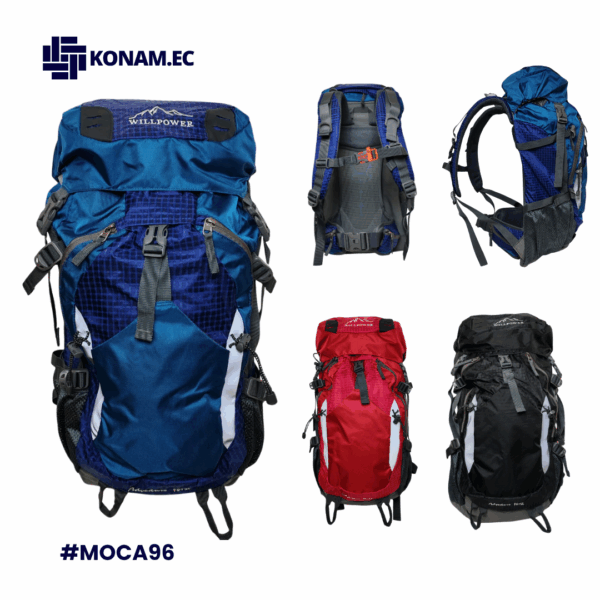 MOCHILA CAMPING WILL POWER #YL-696 40+5 LITROS #MOCA96