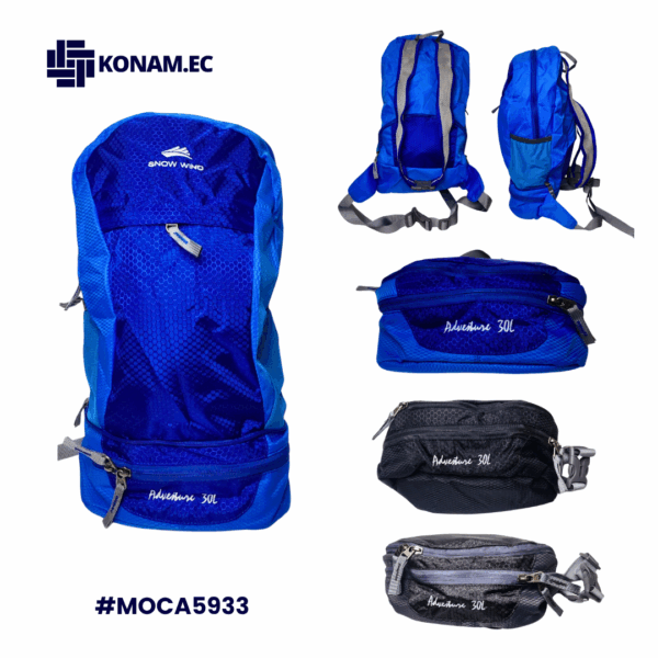MOCHILA CAMPING SNOW WIND #5933 30 LITROS #MOCA5933