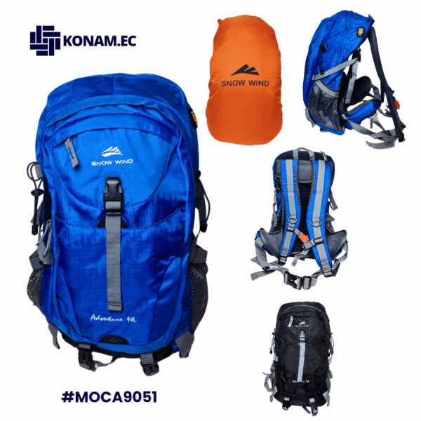 MOCHILA CAMPING SNOW WIND #90151 40 LITROS #MOCA9051