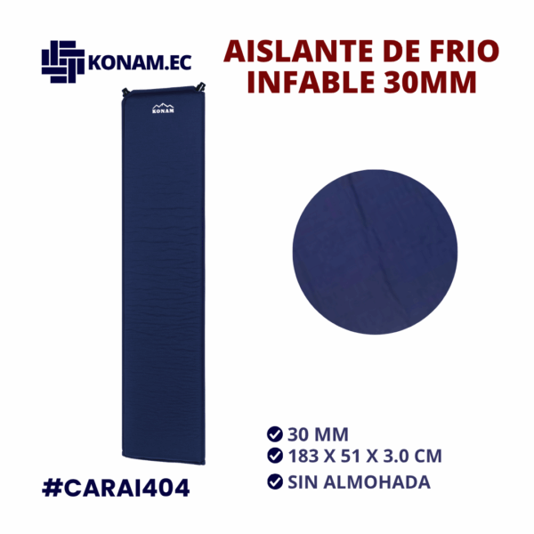 AISLANTE DE FRIO INFLABLE 30MM #CARAI404