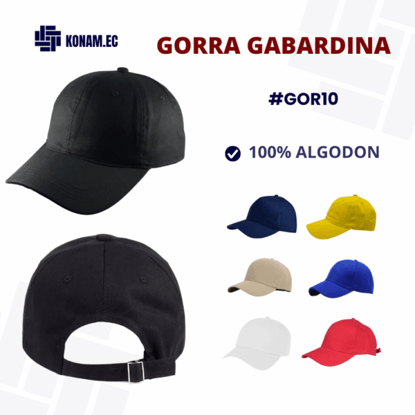 GORRA GABARDINA #GOR10