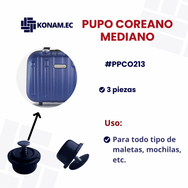 PUPO COREANO MEDIANO #PPCO213