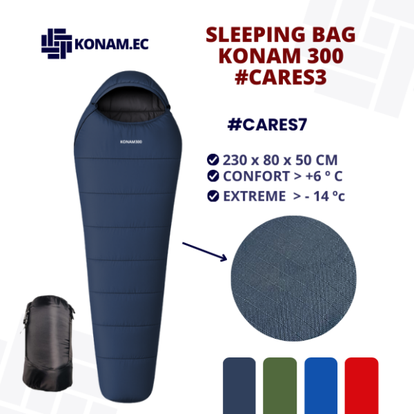 SLEEPING BAG KONAM 300 #CARES3