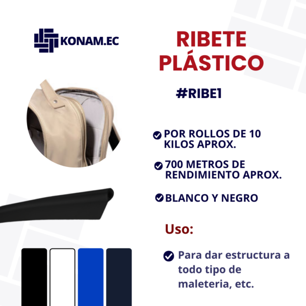 RIBETE PLÁSTICO #RIBE1