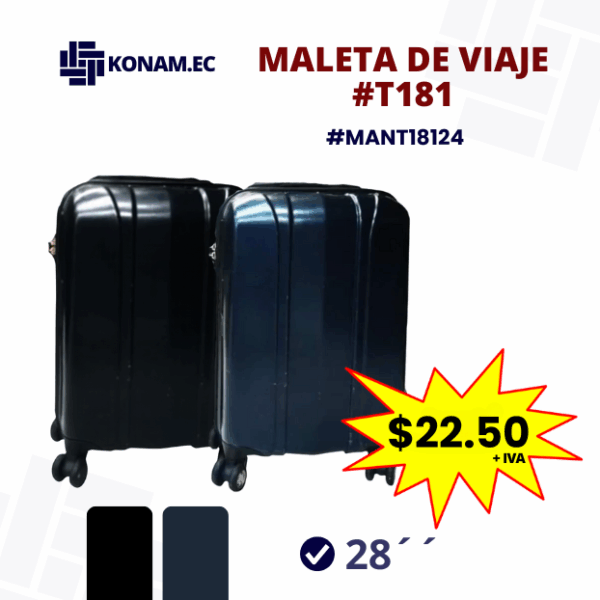 MALETA DE VIAJE 28'' PULGADAS #T181 #MANT181248