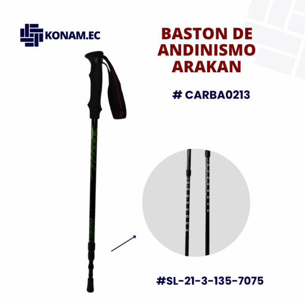 BASTON DE ANDINISMO ARAKAN #SL-21-3-135-7075  #CARBA0213