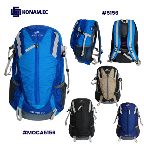 MOCHILA CAMPING SNOW WIND #5156 30 LITROS #MOCA5156