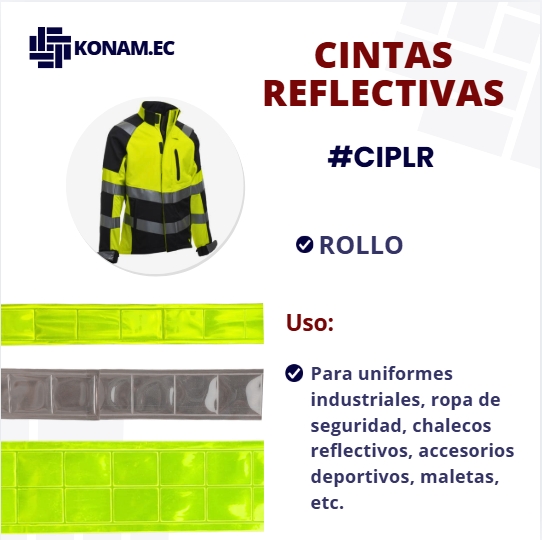 CINTAS PLASTICAS REFLECTIVAS #CIPLR