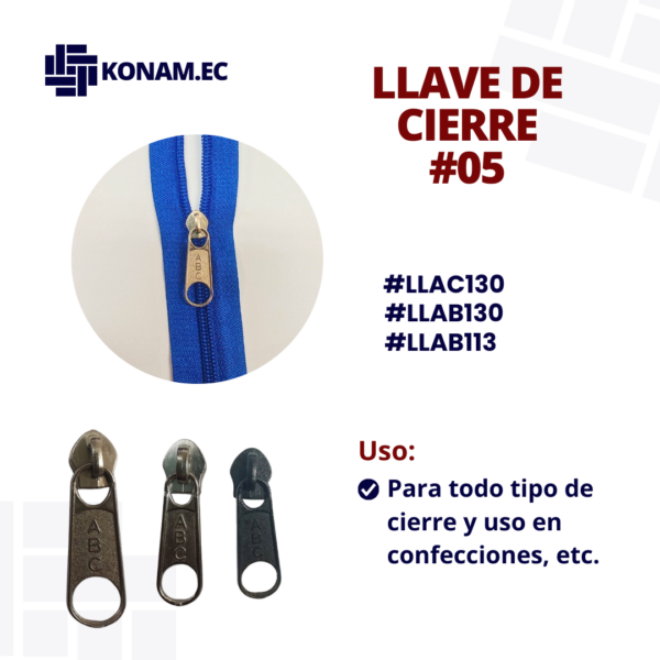 LLAVE DE CIERRE #05 #LLA