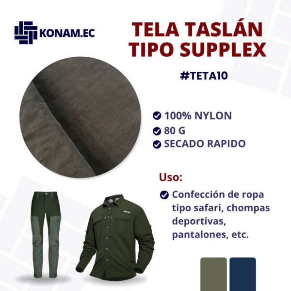 TELA TASLÁN TIPO SUPPLEX #TETA10