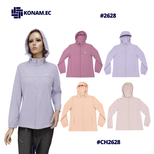CHOMPA ROMPEVIENTO OUTDOOR MUJER #2628 #CH2628