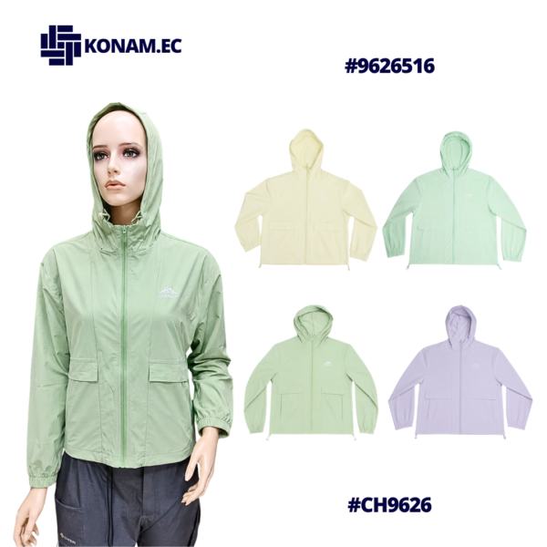 CHOMPA ROMPEVIENTO OUTDOOR MUJER #9626516 #CH9626